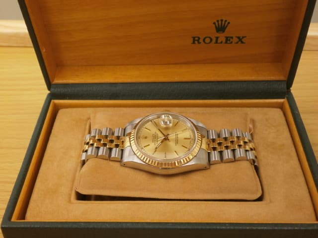 ROLEX（ロレックス）　デイトジャスト　買取実績　【岡山中央店/岡山市/北区】 岡山県岡山市にあるザ・ゴールド 岡山中央店の画像1