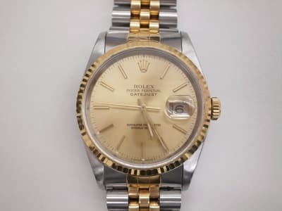 ロレックス　デイトジャストの買取実績【岡山県/岡山市/北区】 岡山県岡山市にあるザ・ゴールド 岡山中央店の画像1