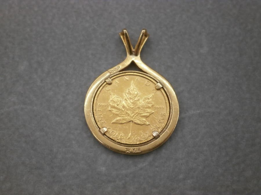 金　K24(24金)コイン・ペンダントトップ　買取　　　　　　　【岡山中央店】 岡山県岡山市にあるザ・ゴールド 岡山中央店の画像1