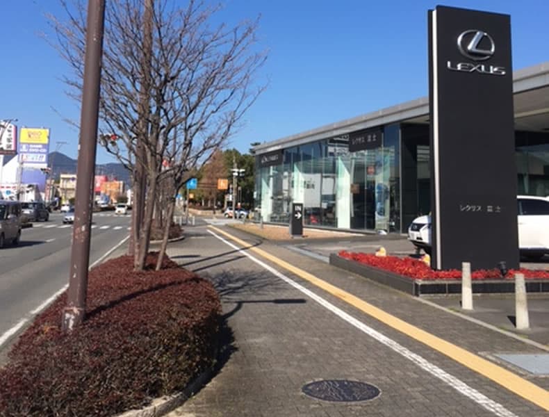 沼津方面からお越しの場合