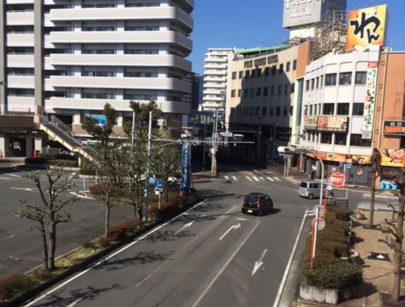 富士駅方面からお越しの場合