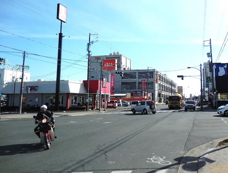 蜆塚方面からお越しの場合