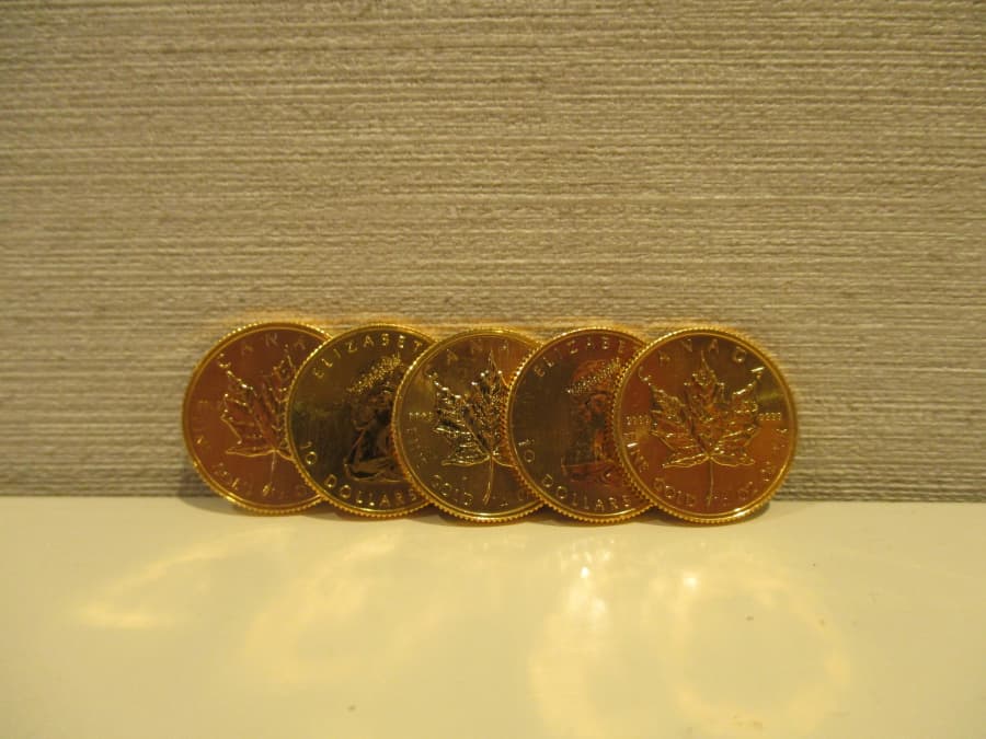 メープルリーフ金貨の買取実績【浜松若林店/静岡県/浜松市】 静岡県浜松市にあるザ・ゴールド 浜松若林店の画像1