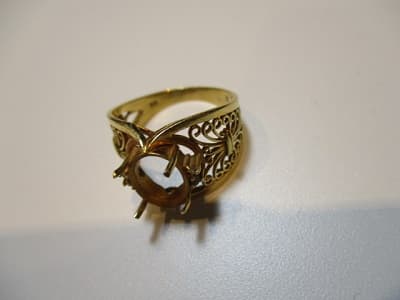 石のついていたリング【浜松若林店】 静岡県浜松市にあるザ・ゴールド 浜松若林店の画像1