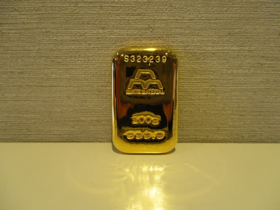 K24インゴットの買取実績【浜松若林店/静岡県/浜松市】 静岡県浜松市にあるザ・ゴールド 浜松若林店の画像1