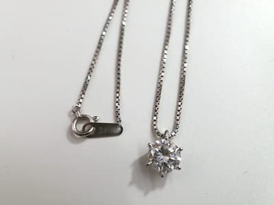 1.25ctダイヤモンドネックレス【136号三島店】 静岡県三島市にあるザ・ゴールド 136号三島店の画像1