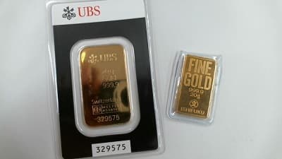 インゴット20g【136号三島店】 静岡県三島市にあるザ・ゴールド 136号三島店の画像1