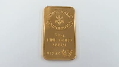 インゴット50g【136号三島店】 静岡県三島市にあるザ・ゴールド 136号三島店の画像1