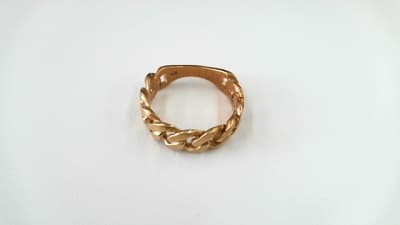 18金　喜平型リング【136号三島店】 静岡県三島市にあるザ・ゴールド 136号三島店の画像1