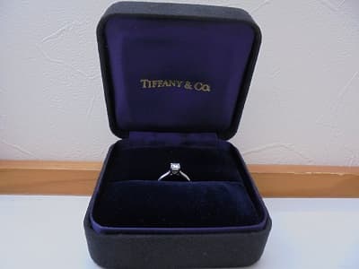 ティファニー ルシダ Pt950ダイヤ付きリング【136号三島店】 静岡県三島市にあるザ・ゴールド 136号三島店の画像1