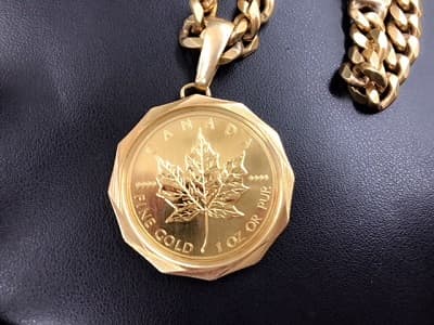 24金　メイプルリーフコイン【136号三島店】 静岡県三島市にあるザ・ゴールド 136号三島店の画像1