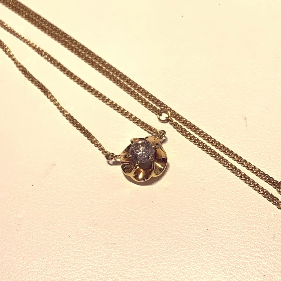 18金★ダイヤモンド★ネックレス【銀座店】 東京都中央区にあるザ・ゴールド 銀座店の画像1