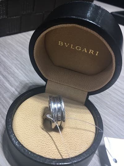 ブルガリ B-zero1リング★750WG【銀座店】 東京都中央区にあるザ・ゴールド 銀座店の画像1