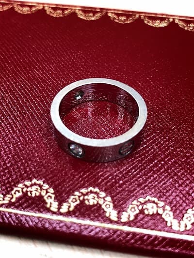 カルティエ★ラブリング（750YG）【銀座店】 東京都中央区にあるザ・ゴールド 銀座店の画像1