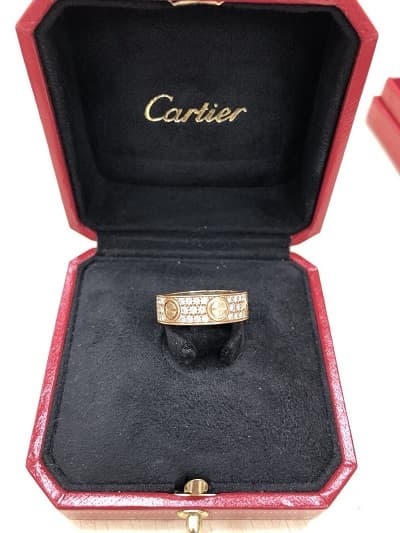 ラブリング★フルダイヤ★イエローゴールド【銀座店】 東京都中央区にあるザ・ゴールド 銀座店の画像1