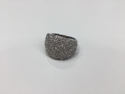 ノーブランド★18金ダイヤモンドリング★パヴェ【銀座店】 東京都中央区にあるザ・ゴールド 銀座店の画像1