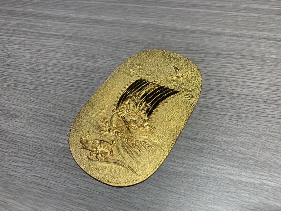 金メッキ製品★小判★買取実績　【銀座店/東京都/中央区】 東京都中央区にあるザ・ゴールド 銀座店の画像1