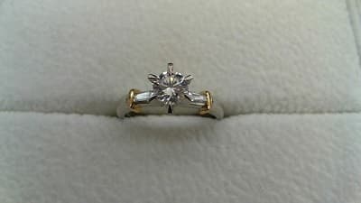 0.428ｃｔダイヤモンドリング【金沢西店】 石川県金沢市にあるザ・ゴールド 金沢西店（※7/15に閉店いたしました）の画像1