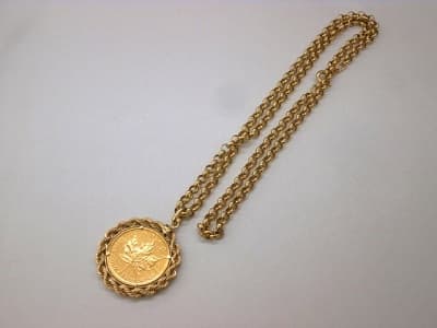 メイプルリーフ金貨【松任店】 石川県白山市にあるザ・ゴールド 松任店（※4/15に閉店いたしました）の画像1