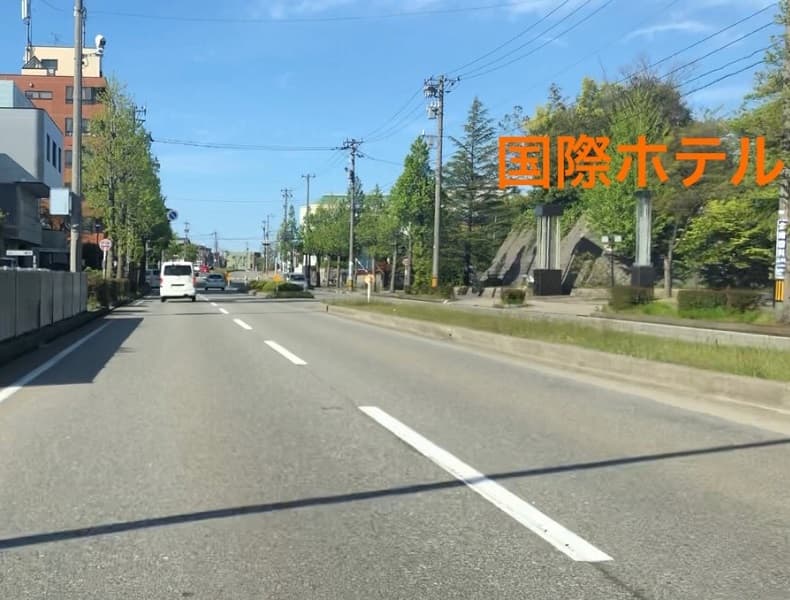 加賀方面からお越しの場合