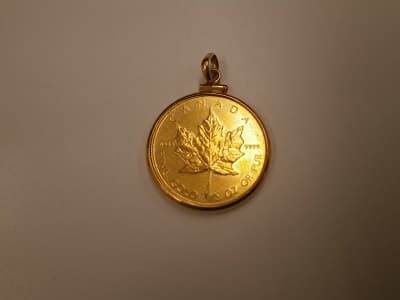 24金　メイプルリーフ金貨1/2オンス【金沢南店】 石川県金沢市にあるザ・ゴールド 金沢南店の画像1