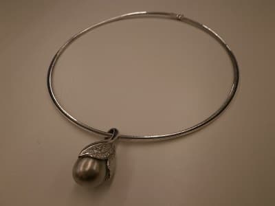 18金ホワイトゴールド　パールネックレス【金沢南店】 石川県金沢市にあるザ・ゴールド 金沢南店の画像1