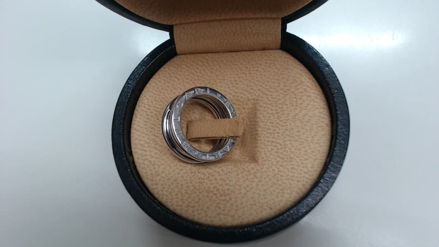 ブルガリ　Ｂ-ｚｅｒｏ1リングの買取実績【高岡店/富山県/高岡市】 富山県高岡市にあるザ・ゴールド 高岡店（※9/27に高岡横田店に移転いたしました）の画像1