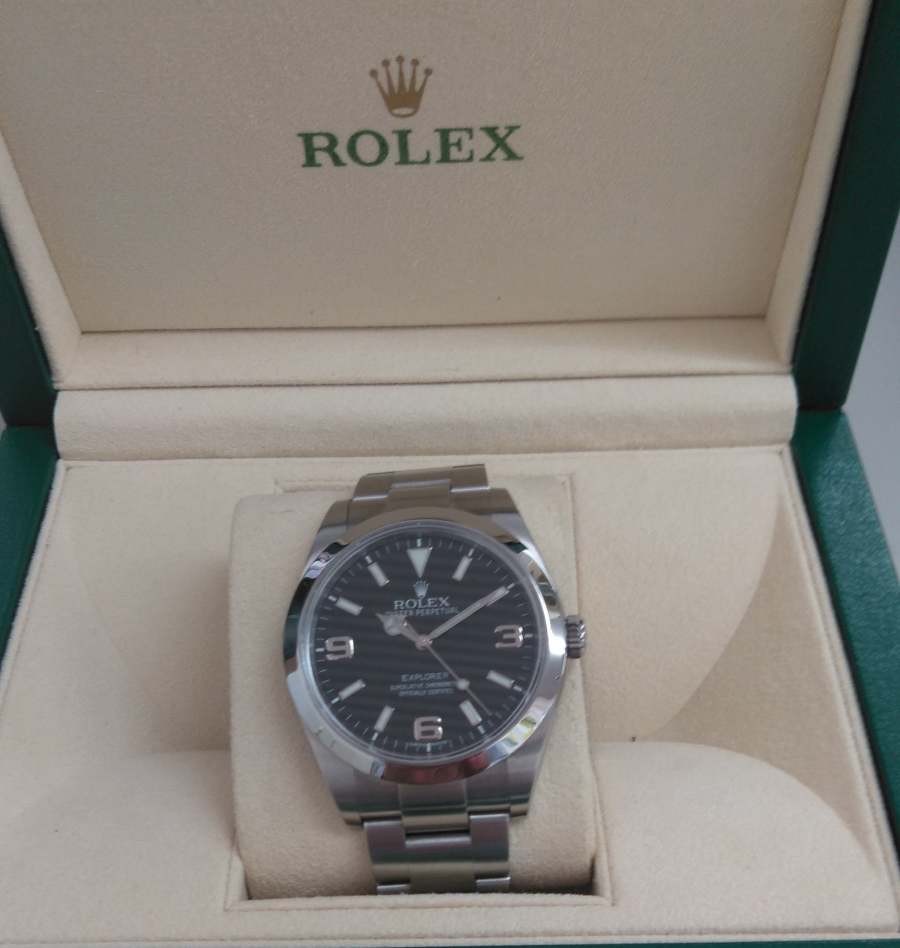 ROLEX エクスプローラー1の買取実績【高岡店/富山県/高岡市】 富山県高岡市にあるザ・ゴールド 高岡店(※9/27に高岡横田店に移転いたしました)の画像2