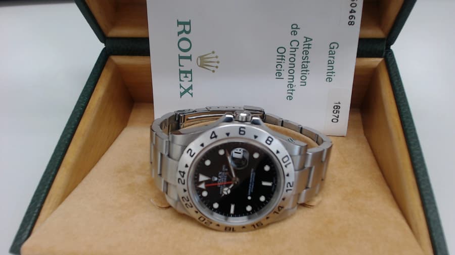 ロレックスのエクスプローラーⅡ　買取実績【高岡店/富山県/高岡市】 富山県高岡市にあるザ・ゴールド 高岡店（※9/27に高岡横田店に移転いたしました）の画像1