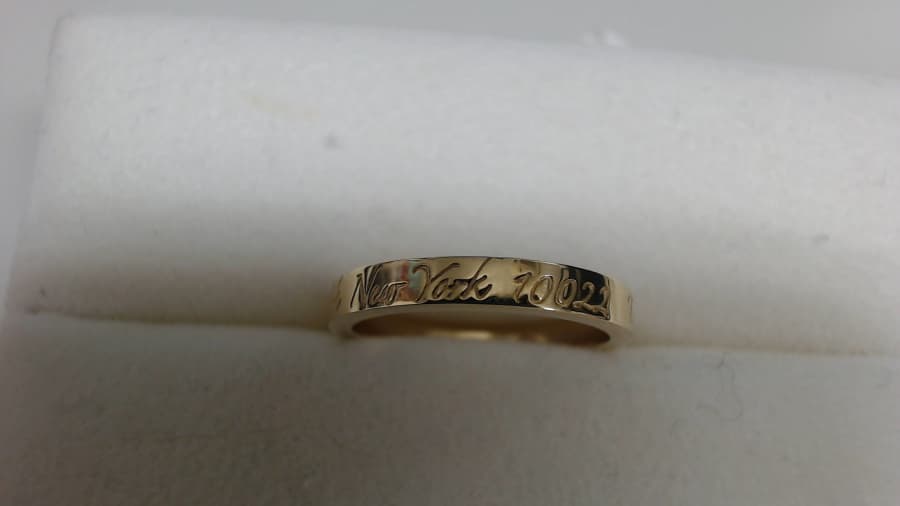 ティファニーの指輪　買取実績【高岡店/富山県/高岡市】 富山県高岡市にあるザ・ゴールド 高岡店（※9/27に高岡横田店に移転いたしました）の画像1