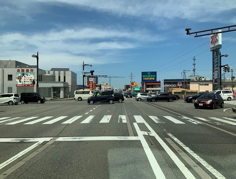 富山IC方面からお越しの場合