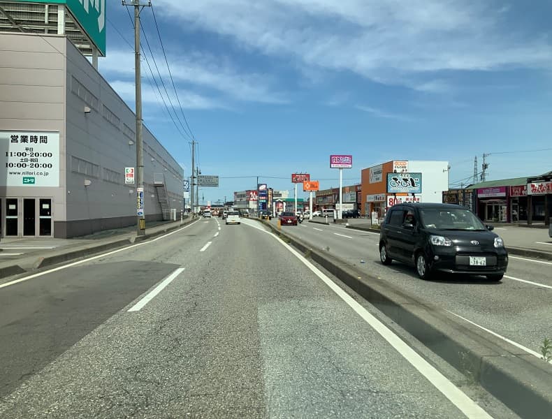 富山IC方面からお越しの場合