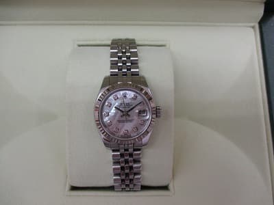 ロレックス　オイスターパーペチュアルデイト　レディース時計　【富山東店】 富山県富山市にあるザ・ゴールド 富山東店の画像1