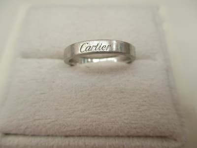 カルティエのリングです　【富山東店】 富山県富山市にあるザ・ゴールド 富山東店の画像1