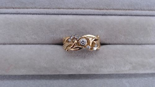 18金ダイヤリングの買取実績【東岡谷店/長野県/諏訪郡】