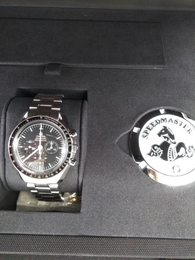 オメガスピードマスタープロフェッショナルの買取実績【東岡谷店/長野県/下諏訪町】 長野県諏訪郡にあるザ・ゴールド 東岡谷店の画像1
