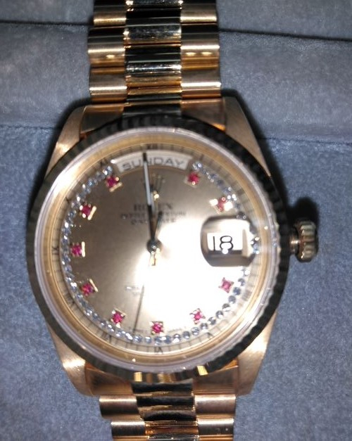 ロレックス　デイデイトの買取実績【東岡谷店/長野県/下諏訪町】 長野県諏訪郡にあるザ・ゴールド 東岡谷店の画像1