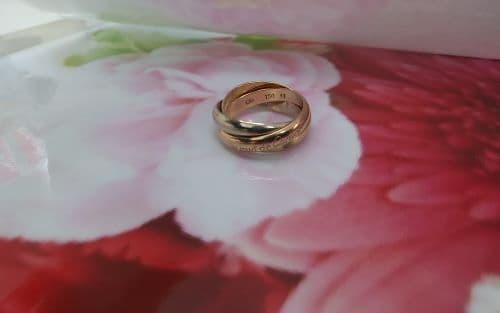 カルティエ・トリニティリングの買取実績【東岡谷店/長野県/諏訪郡】 長野県諏訪郡にあるザ・ゴールド 東岡谷店の画像1