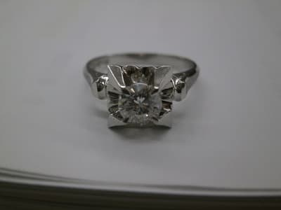 0.61CTダイヤリング　【東岡谷店】 長野県諏訪郡にあるザ・ゴールド 東岡谷店の画像1