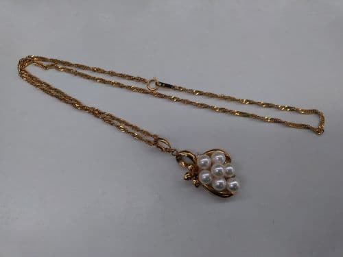 K18パールネックレスの買取実績【東岡谷店/長野県/諏訪郡】 長野県諏訪郡にあるザ・ゴールド 東岡谷店の画像1