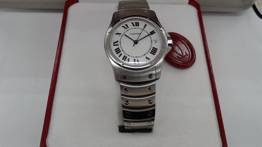 カルティエ　サントス　クーガーLMの買取実績【東岡谷店/長野県/下諏訪町】 長野県諏訪郡にあるザ・ゴールド 東岡谷店の画像1