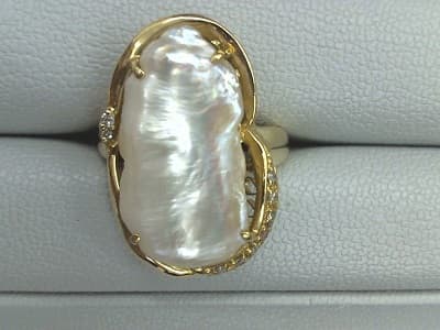 18金　シェルリング　【長池店】 長野県長野市にあるザ・ゴールド 長池店の画像1