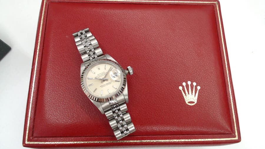 ロレックス　レディース　デイトジャストの買取実績【長池店/長野県/長野市】 長野県長野市にあるザ・ゴールド 長池店の画像1