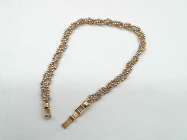 18金プラチナ900コンビブレスレット【長池店】 長野県長野市にあるザ・ゴールド 長池店の画像1