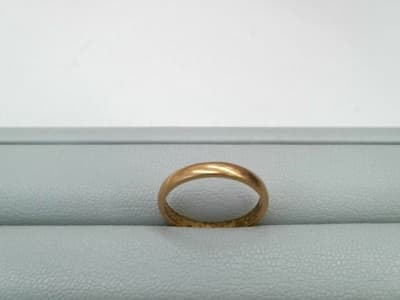 18金甲丸リング　【長池店】 長野県長野市にあるザ・ゴールド 長池店の画像1