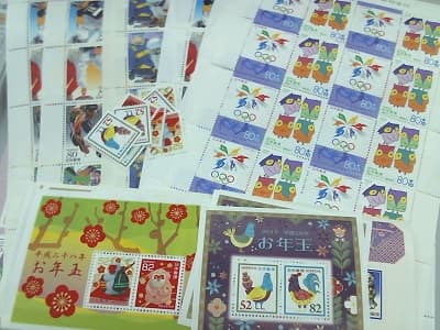 切手シート　【長池店】 長野県長野市にあるザ・ゴールド 長池店の画像1