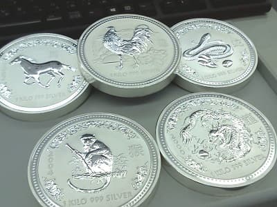 2000年ミレニアム　純銀コイン【長池店】 長野県長野市にあるザ・ゴールド 長池店の画像1