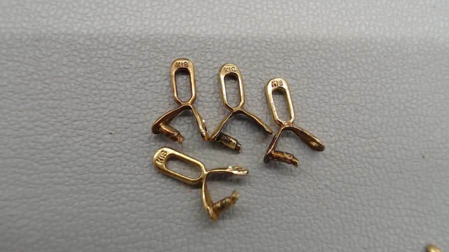 金製品の一部品（K18）の買取実績【長池店/長野県/長野市】 長野県長野市にあるザ・ゴールド 長池店の画像1