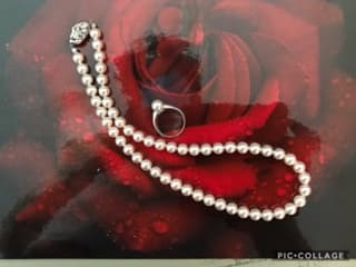 通称花珠パールネックレス　リングの買取実績【諏訪店/長野県/茅野市】 長野県諏訪市にあるザ・ゴールド 諏訪店の画像1