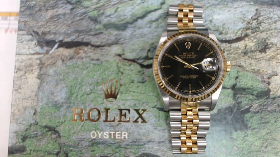 ロレックス ・デイトジャストの買取実績【諏訪店/長野県/茅野市】 長野県諏訪市にあるザ・ゴールド 諏訪店の画像1